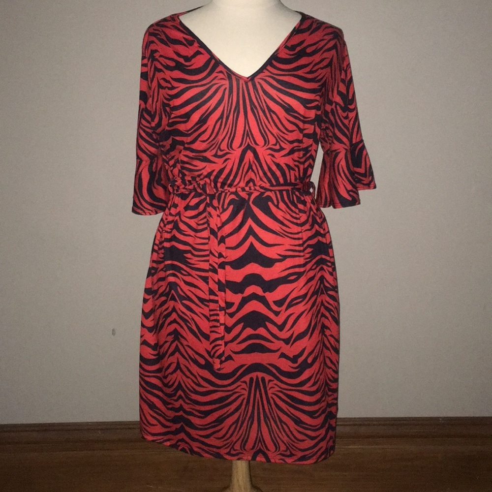 adorable zebra print dress!